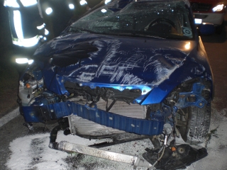 29.08.2010, Verkehrsunfall auf d. LH 71