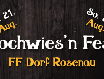 Einladung zum Dorf Rosenauer – Bochwies’n Fest 2026
