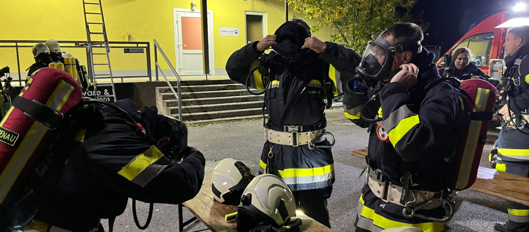 24.10.2026, Atemschutzübung in Schweiggers